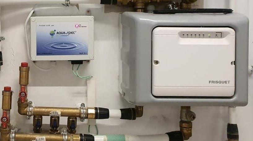 Un ULF est un désemboueur à vie. Sans entretien ni maintenance. Un circuit optimisé et protégé à vie.