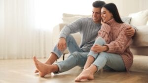 Le plancher chauffant ne dessèche pas l'air. L'air sec est mauvais pour la peau et pour les voies repiratoires.